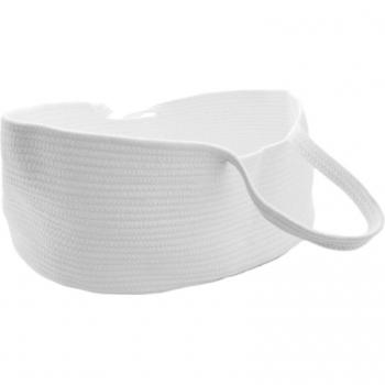 Panier de transport pour bébé en corde de coton tissé 425F