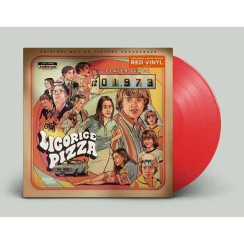 Vinyle Rouge Licence Pizza – Soundtrack Exclusif