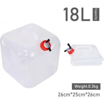 Transparante Stand-Up Plastic Verpakking 18L