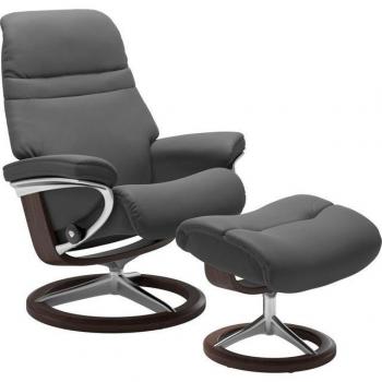Stressless® Relaxsessel »Sunrise«, mit Signature Base, Wenge, Leder PALO