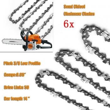 Set de Cadenas para Corte de Madera 14 – 6 Piezas