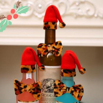Accessoires de Fête Noël : Chapeau et Noeud Papillon Léopard