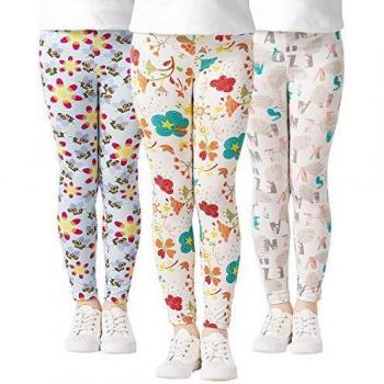 Adorel Pantaloni Leggings per Ragazze Confezione da 3 Ape Blu 11 Anni