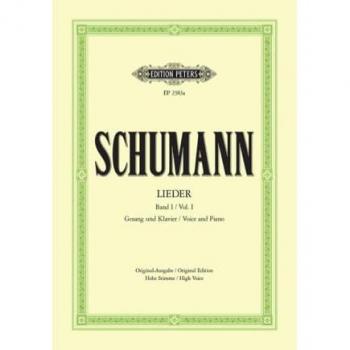 Lieder in 3 Bänden, Urtext, Band 1: Hohe Singstimme / (für Gesang und Klavier)