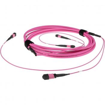 ACT 20m Multimode OM4 Glasfaser-Trunkkabel, 50/125, Polarity A, 2x MTP/MPO weibliche Stecker