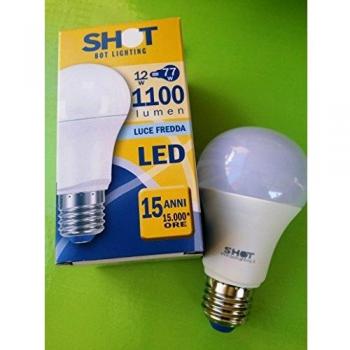 SHOT by BOT LIGHTING LAMPADA LED GOCCIA 12W 1100 Lumen LUCE BIANCA E27