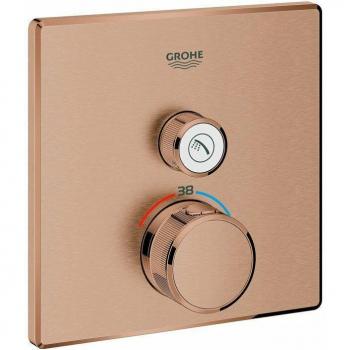 Grohe Grohtherm Smartcontrol Thermostat eckig mit Ventil
