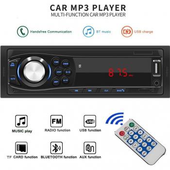 KEBIDUMEI 1DIN MP3 Player with Bluetooth and FM Receiver