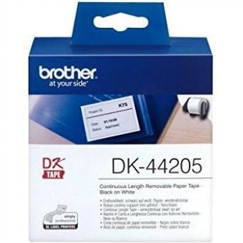 Brother DK Labels DK-44205 Continuous Removable Paper Tape