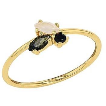 Amor Fingerring »2037257/-58/-59/-60/-61«, mit Glasstein, Zirkonia (synth.)