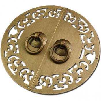 Copper Lock Ring Cabinet Handle