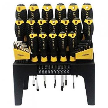 Stanley Screwdriver Set in Rack, 44 Piece STA074958