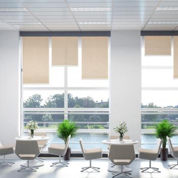 Electric Window Blinds by HOMCOM with WiFi Remote