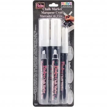 Uchida Bistro Chalk Marker, Assorted Tips, Multi-Colour, 6.35 x 17.27 x 1.77 cm