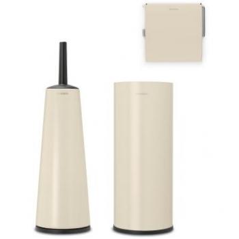 Accessoires de salle de bains 3 pièces Brabantia Beige doux