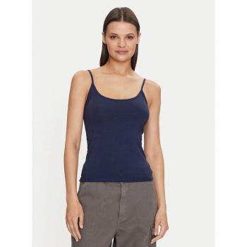 Gina Tricot Elegantes Top Dunkelblau