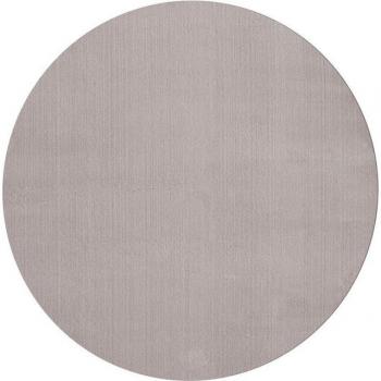 Merinos Teppich Loft 37, rund, 16 mm, kuscheliger Kunstfellteppich