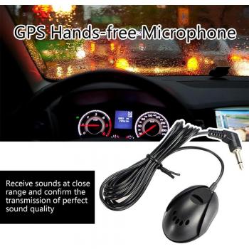Micrófono Externo para Coche Bluetooth 3.5mm con GPS y Manos Libres