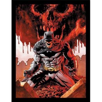Batman Poster en Marco, Portada de Cómic 40 cm