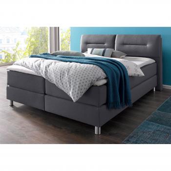 Boxspringbett MAINTAL 160 cm x 200 cm inkl. Topper