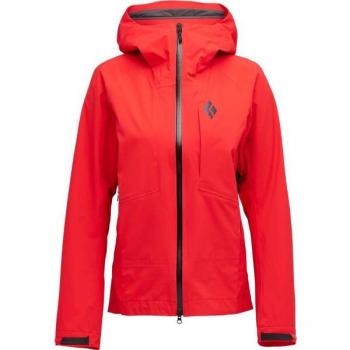 BLACK DIAMOND Damen Outdoorjacke Coral Rot