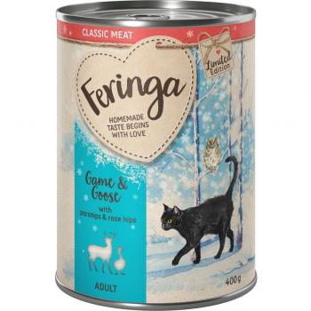 Feringa Classic Meat Menù 12 x 400 g umido per gatti