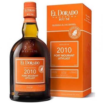 El Dorado Rum 2010/2019 – Port Mourant Uitvlugt Limited, 0,7 Liter, 51 Vol%
