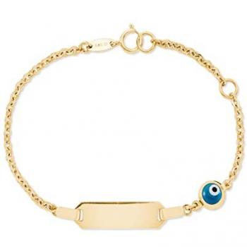 Amor Goldarmband »Evil Eye, 2014331«, mit Glasstein