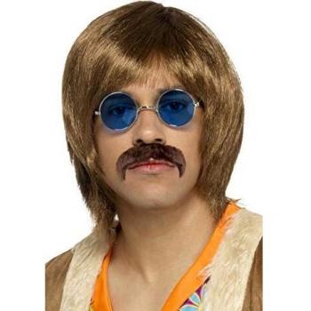 Parrucca Castana Hippie Smiffy's