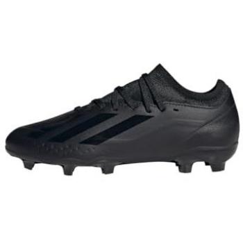Adidas X CrazyFast .3 Firm Ground Football Cleats Kids Black/Black 11K