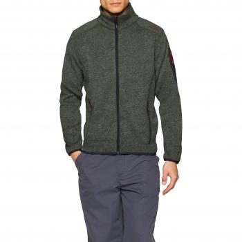 CMP Forro Knit Tech 3H60747N Chaqueta Hombre Verde Antracite