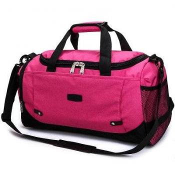 Bolsa de Lona Impermeable con Correa de Hombro y Múltiples Bolsillos