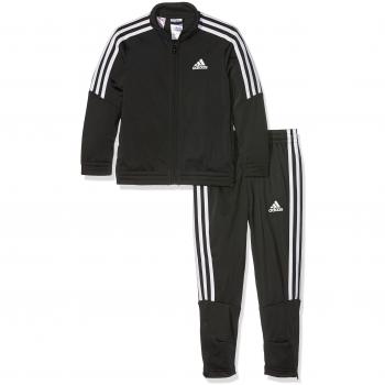 Adidas YB Tiro Trainingsanzug für Kinder, Schwarz/Weiß, BJ8460