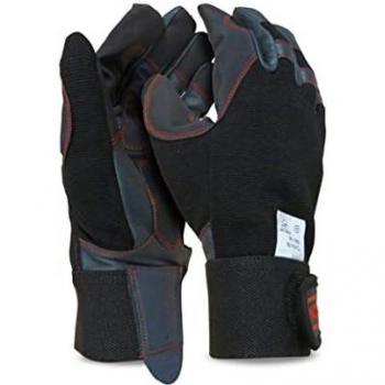 Schnittschutzhandschuhe Fiordland schwarz Größe 10