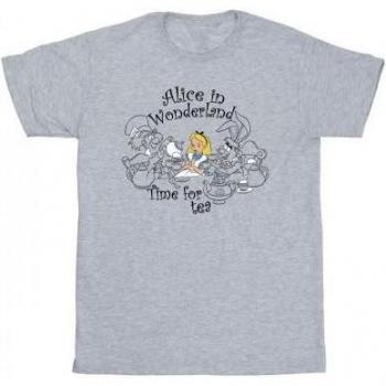 Herren‑Teezeit von Disney – Alice im Wunderland, XXL, Weiß
