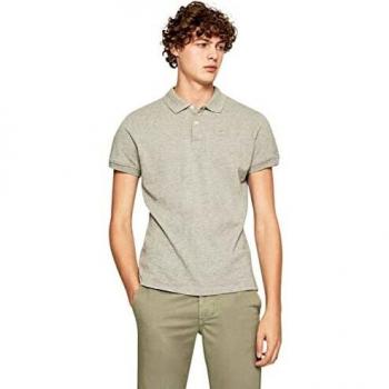 Polo A Maniche Corte Pepe Jeans Vincent Grigio Mélange XL