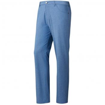 Adidas Men's Ultimate 365 Heathered Five-Pocket Tracksuit Bottoms, Blue, Size 34/32