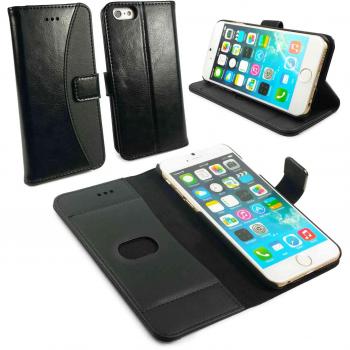 Cartera Tuff-Luv para Apple iPhone 6 / 6s en piel