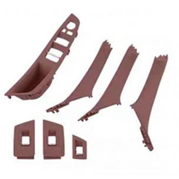 Barre de Poignée pour Voiture BMW F18 – 7 unités, rouge‑brun