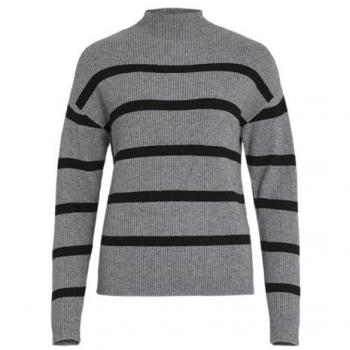Vila Casual Stehkragenpullover für Damen