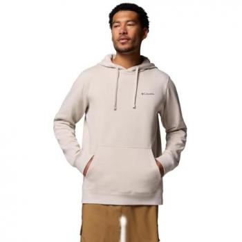 Columbia Trek Mountain Grey Graphic Hoodie – Men’s Large