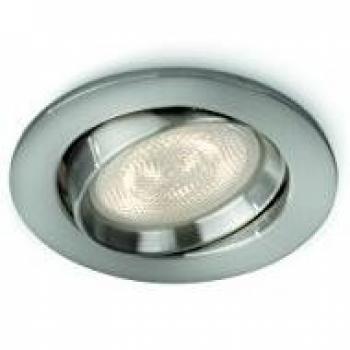 Philips 5903117P0 Warmglow Metallschutz-Einbau-Spot – 500 lm