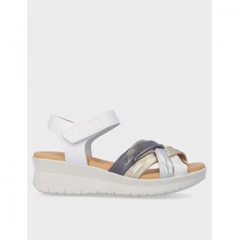 Sandalias de mujer Pitillos 5540 en color blanco