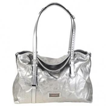 Bolso Atria de Hombro en PU con Cremallera
