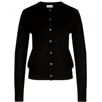 Seidensticker Strickjacke »Schwarze Rose«, Langarm Rundhals