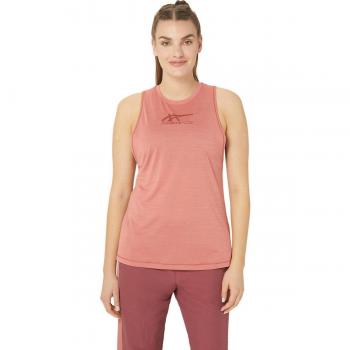 Vêtement de sport ASICS Tiger Tank Rouge