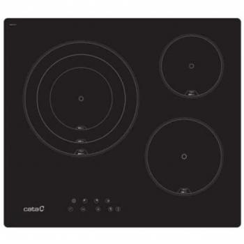 Placa Cata Tt6003 3 Fuegos Vitro Digital S M 08063212