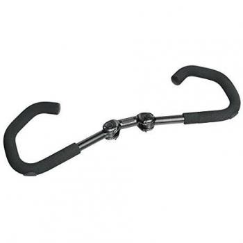 Manillar ajustable Ergotec, AHS Prem., aluminio, 31,8 mm, 600 mm, negro/arena
