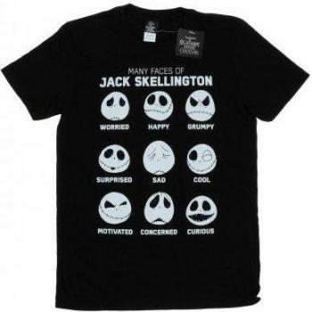 Men's Nightmare Before Christmas Jack Face T-Shirt