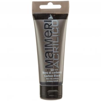 MAIMERI ACRILICO NERO DI CARBONIO TUBO DA 75ml